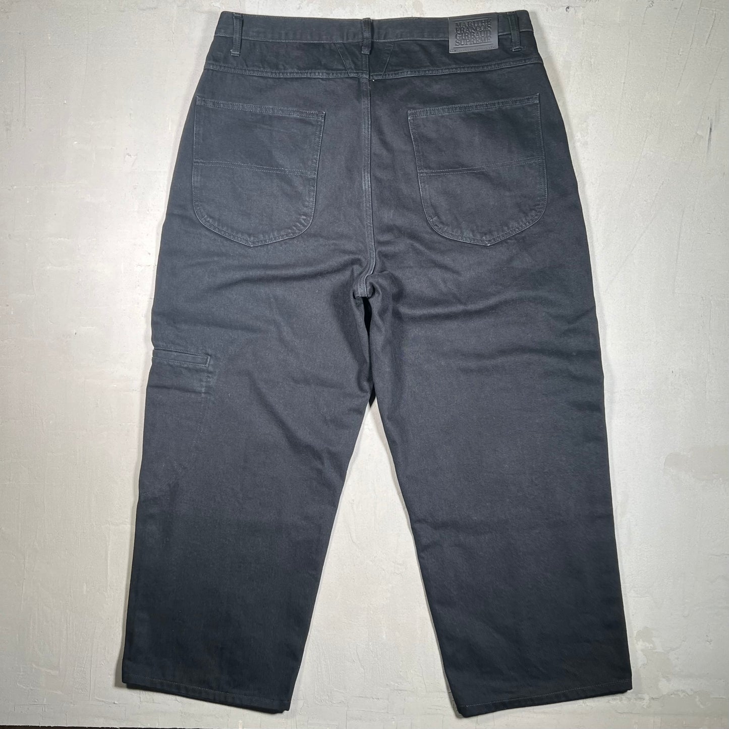 Supreme MarithŽ Fran�ois Girbaud X-Seam Baggy Jean Black (2025) Size 38 USED x17023