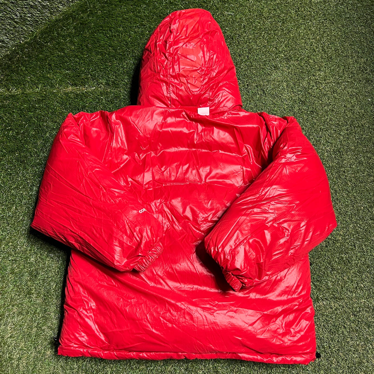 Supreme Reversible Featherweight Down Red Puffy Jacket Size Small NEW x13889