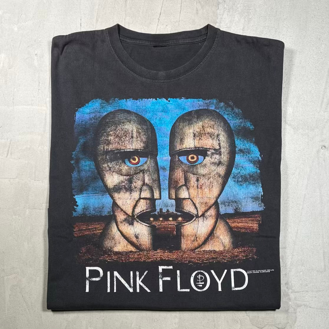 1994 Pink Floyd Division Bell Euro Tour Tee Black Size XL USED v20392
