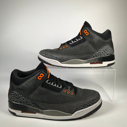 Jordan 3 Fear Pack (2023) Size 10 USED s18158
