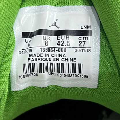 Jordan 3 Chlorophyll (2018) Size 9 USED s22514