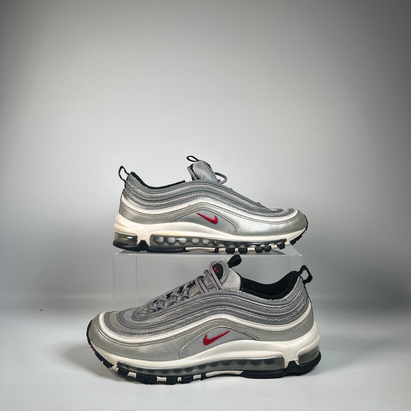 Nike Air Max 97 Silver Bullet (2017) Size 7.5 USED s21710