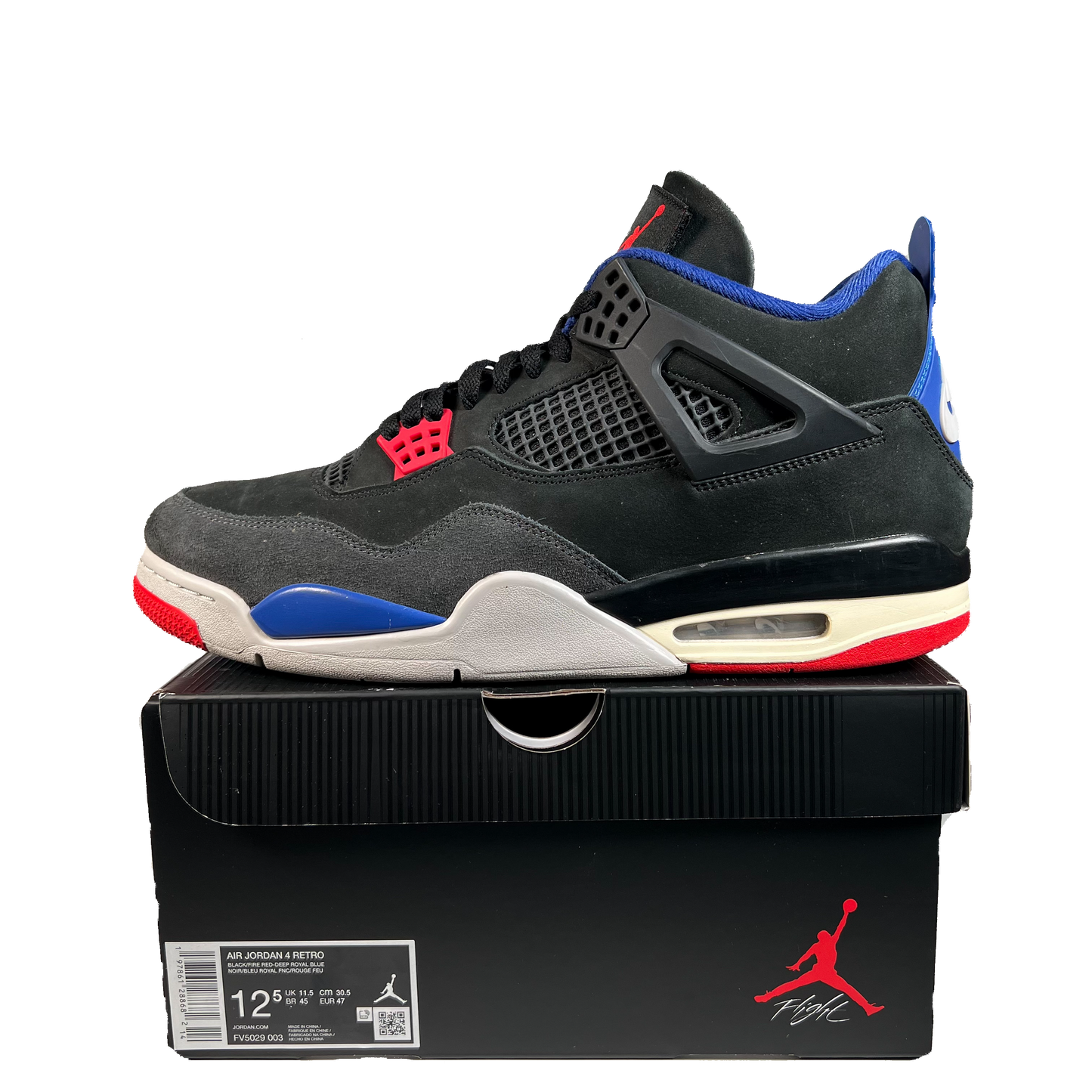 Jordan 4 Rare Air (White Lettering) (2025) Size 12.5 USED s22078