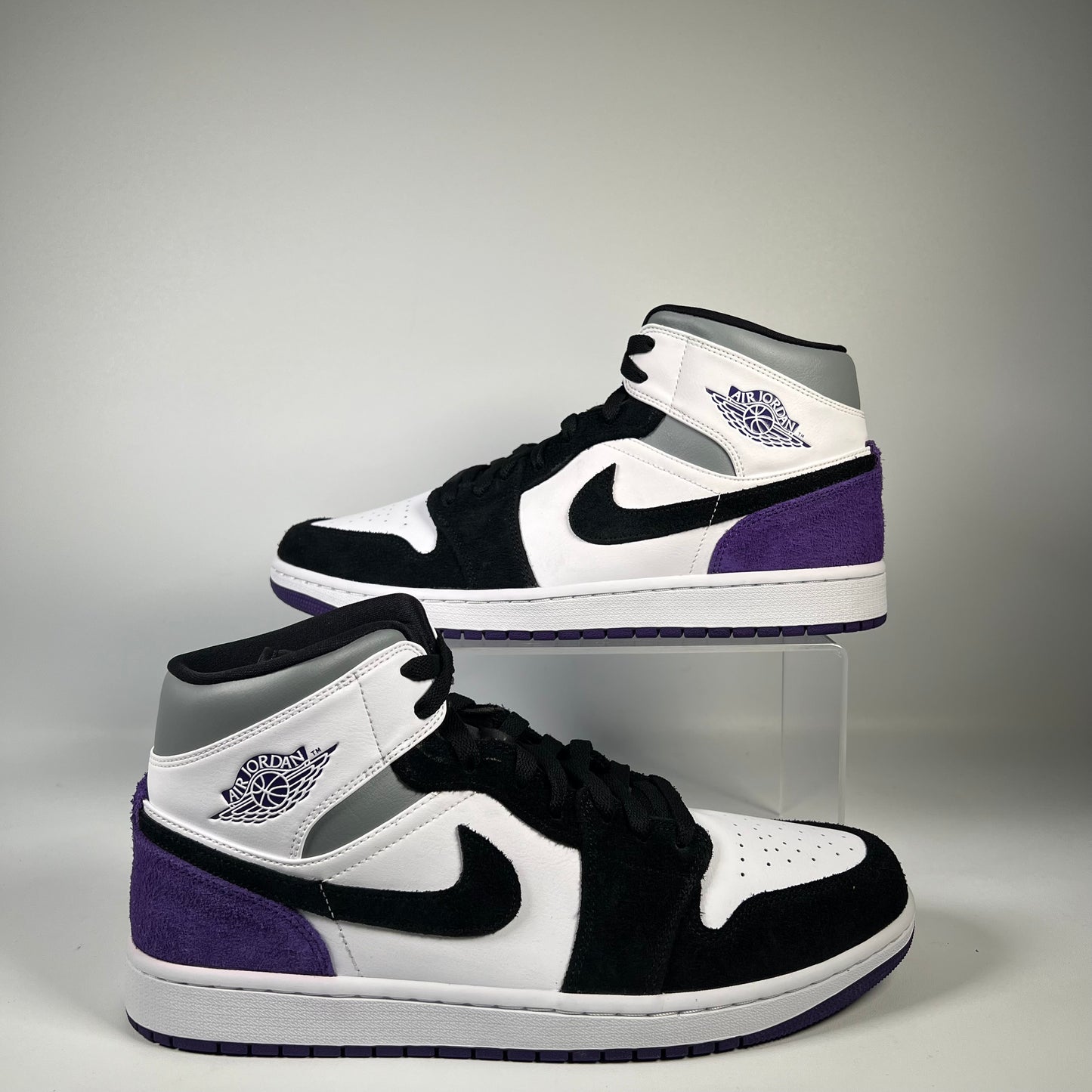 Jordan 1 Mid Purple (2020) Size 11.5 NEW s19649