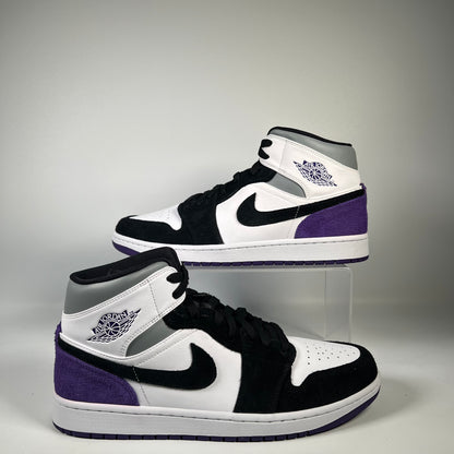 Jordan 1 Mid Purple (2020) Size 11.5 NEW s19649
