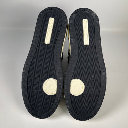 Just Don Panelled Black Basketball Shoes Size 10 USED s16889