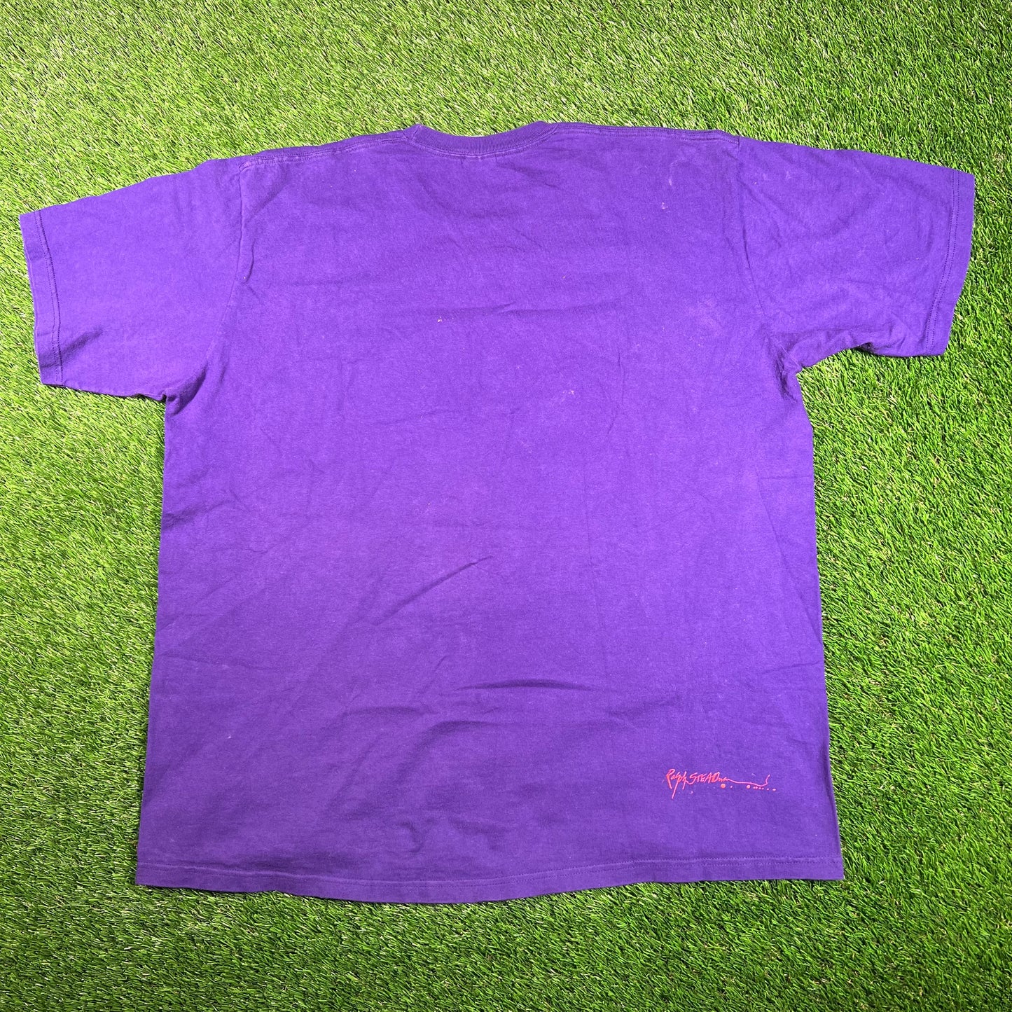Supreme Ralph Steadman Purple Skull Tee (2022) Size XL USED s19927
