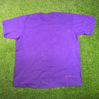 Supreme Ralph Steadman Purple Skull Tee (2022) Size XL USED s19927