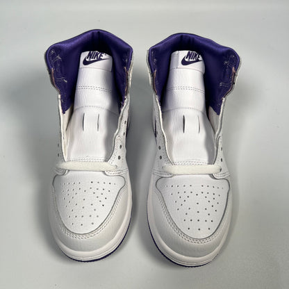 Jordan 1 High Court Purple (2021) Size 1y NEW s17342