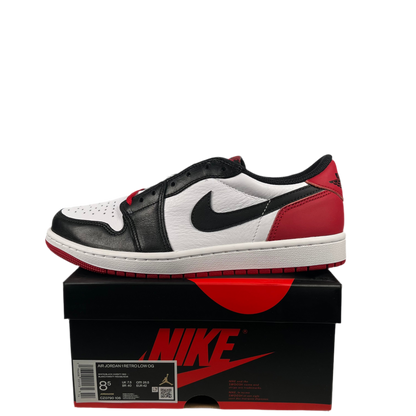 Jordan 1 Low Black Toe (2023) Size 8.5 NEW s18656