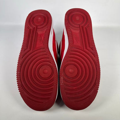 Nike Air Force 1 Low Gym Red White (2017) Size 10 USED s23772