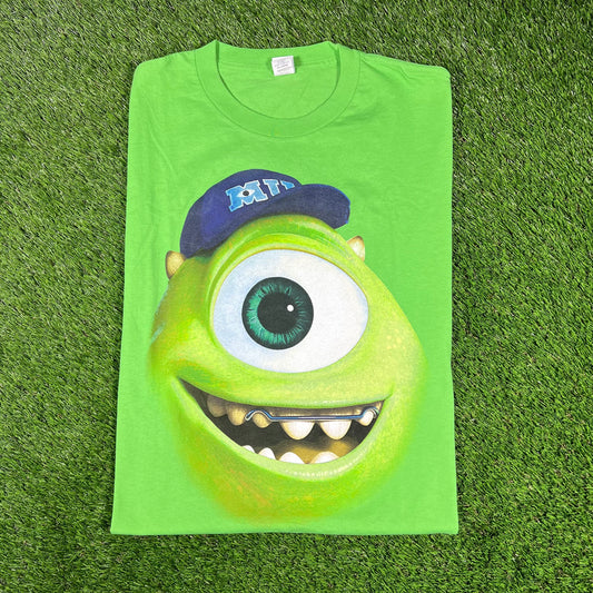 2013 Mike Wazowski Green Tee Size XXL USED v16777