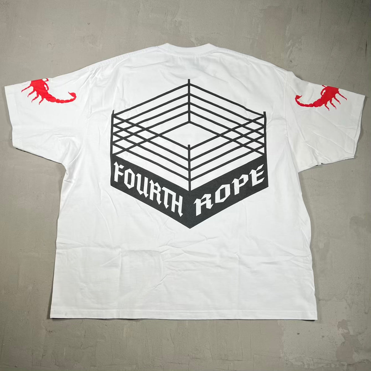 Fourth Rope Westside Gunn Heels Have Eyes White Tee Size XL USED x17924