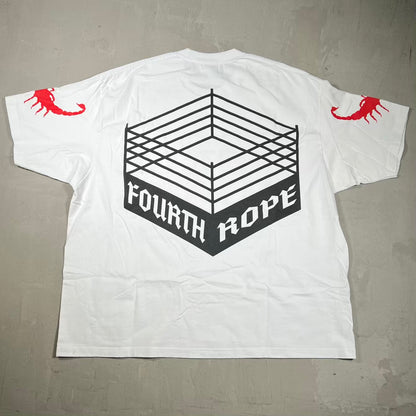 Fourth Rope Westside Gunn Heels Have Eyes White Tee Size XL USED x17924