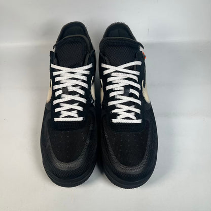 Nike Air Force 1 Low Off White Black White (2018) Size 10 USED s23570