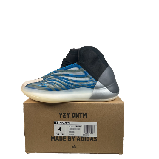 Adidas Yeezy QNTM BSKTBL Frozen Blue (2020) Size 4 NEW s22465