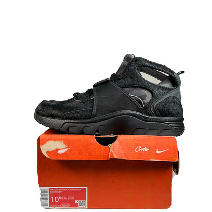 Nike Air Trainer Huarache Corteiz Black (2024) Size 10.5 USED s21459