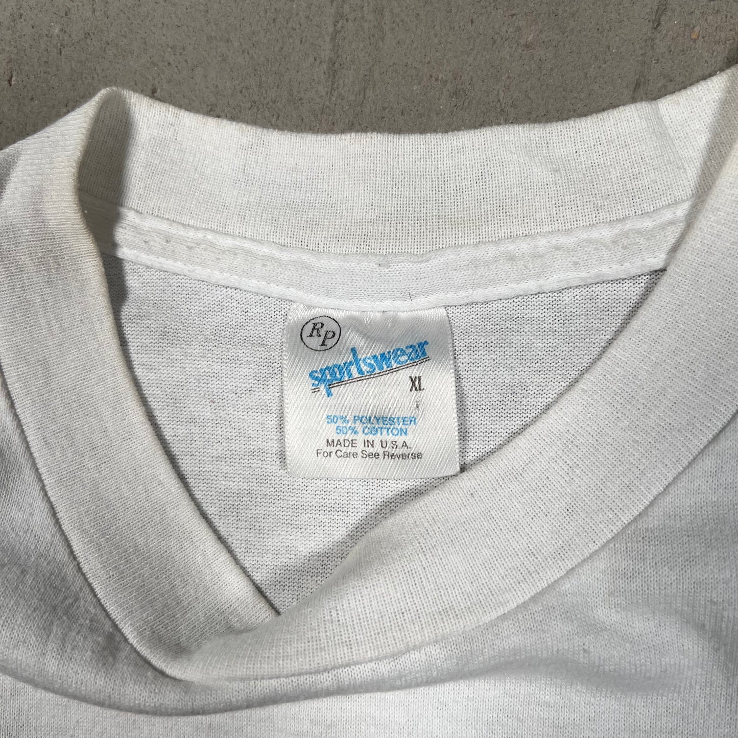 1989 Dale Earnhardt "New Muscle" White Tee Size XL USED v19449