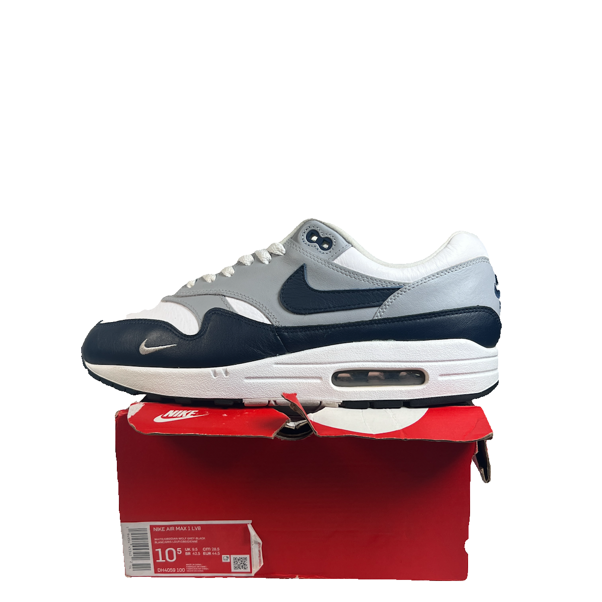 Nike Air Max 1 LV8 Obsidian (2021) Size 10.5 USED s23288