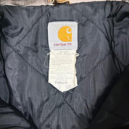 1990s Carhartt Beige Arctic Jacket Size XL USED v17594