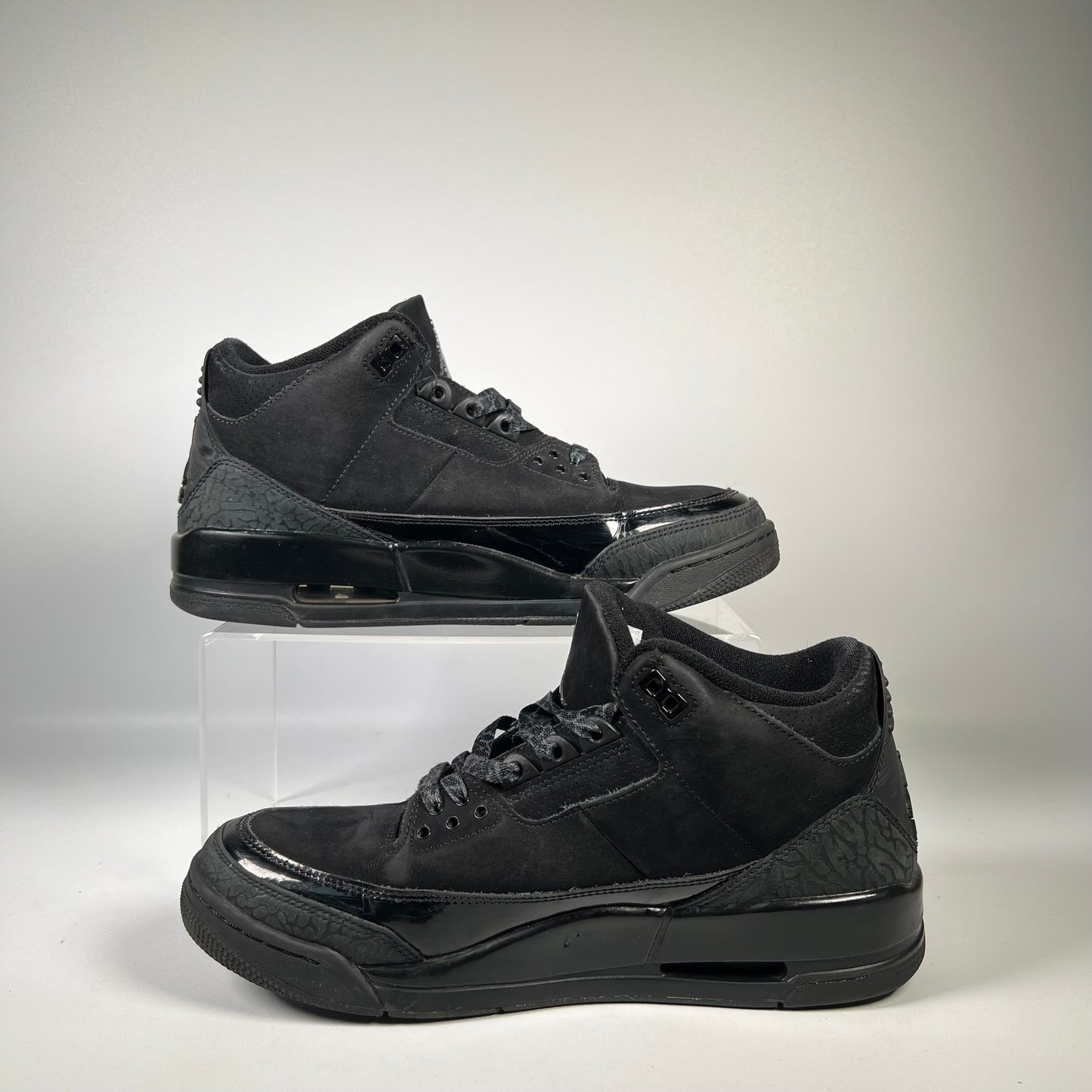 Jordan 3 Black Cat (2025) Size 9.5 USED s20055