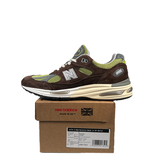 New Balance 991v2 MiUK Danielle Cathari Kith Reverse Matcha (2025) Size 7.5 NEW s20292