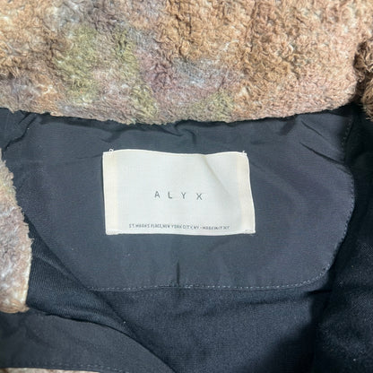 1017 Alyx 9SM Myles Camouflage Polar Zip Fleece Size Small USED x15665