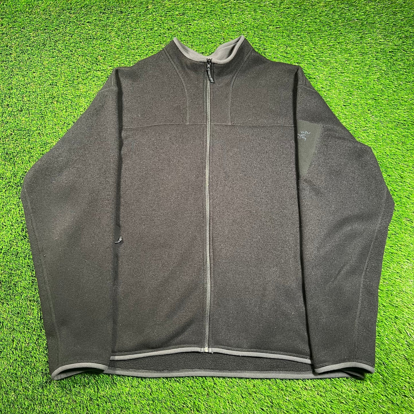 Arc'teryx Covert Black Cardigan Fleece Jacket Size XXL USED x16360