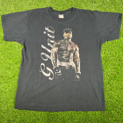 2005 50 Cent G Unit Concert Black Tee Size Large USED v16890