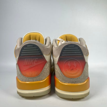Jordan 3 J Balvin Medellin Sunset (2023) Size 8.5 USED s23812