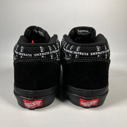 Vans Half Cab Pro Supreme Grid Black (2020) Size 10 NEW s20230