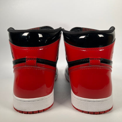 Jordan 1 Patent Bred (2021) Size 10.5 USED s18713