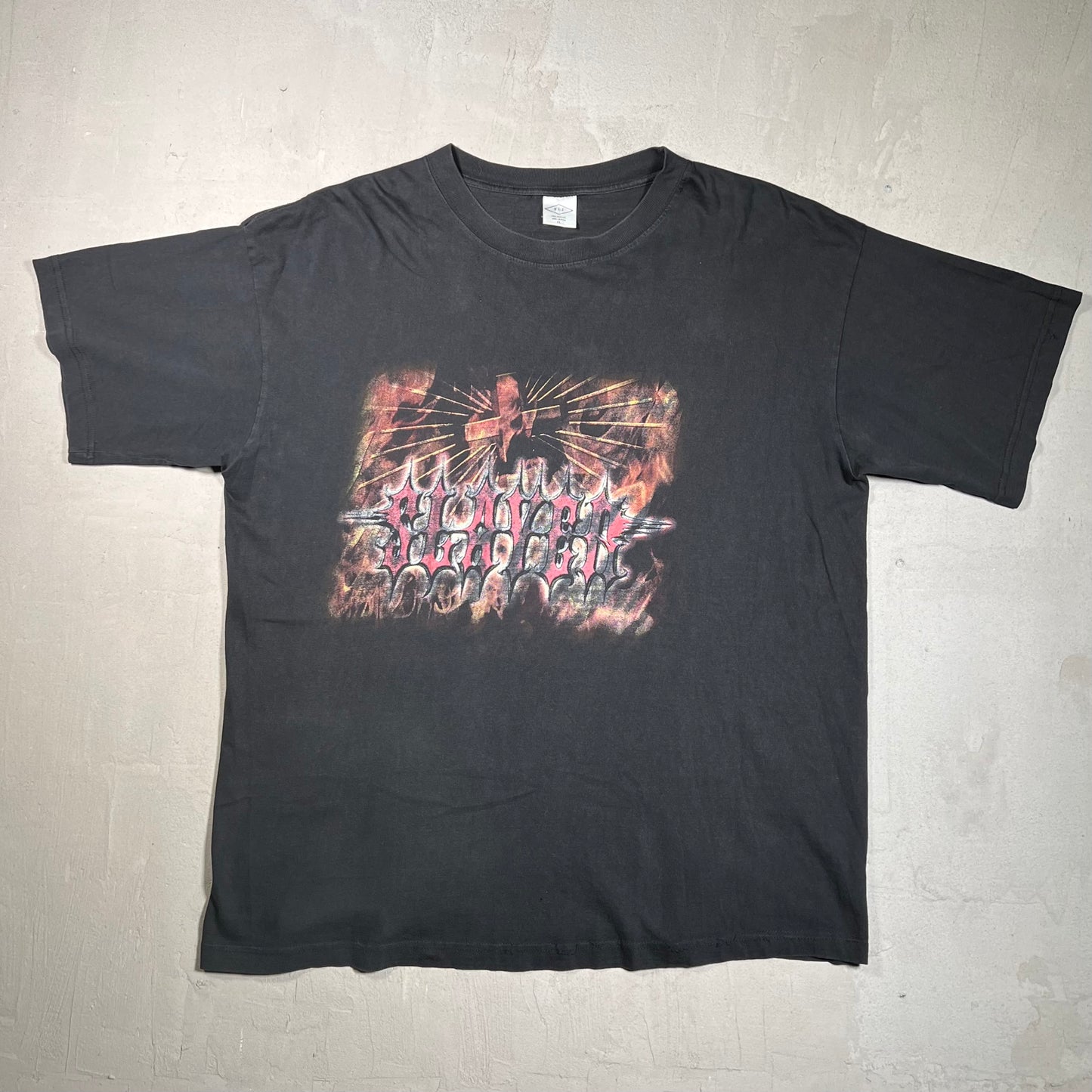 Y2K Slayer Black Tour Tee Size XL USED v19444