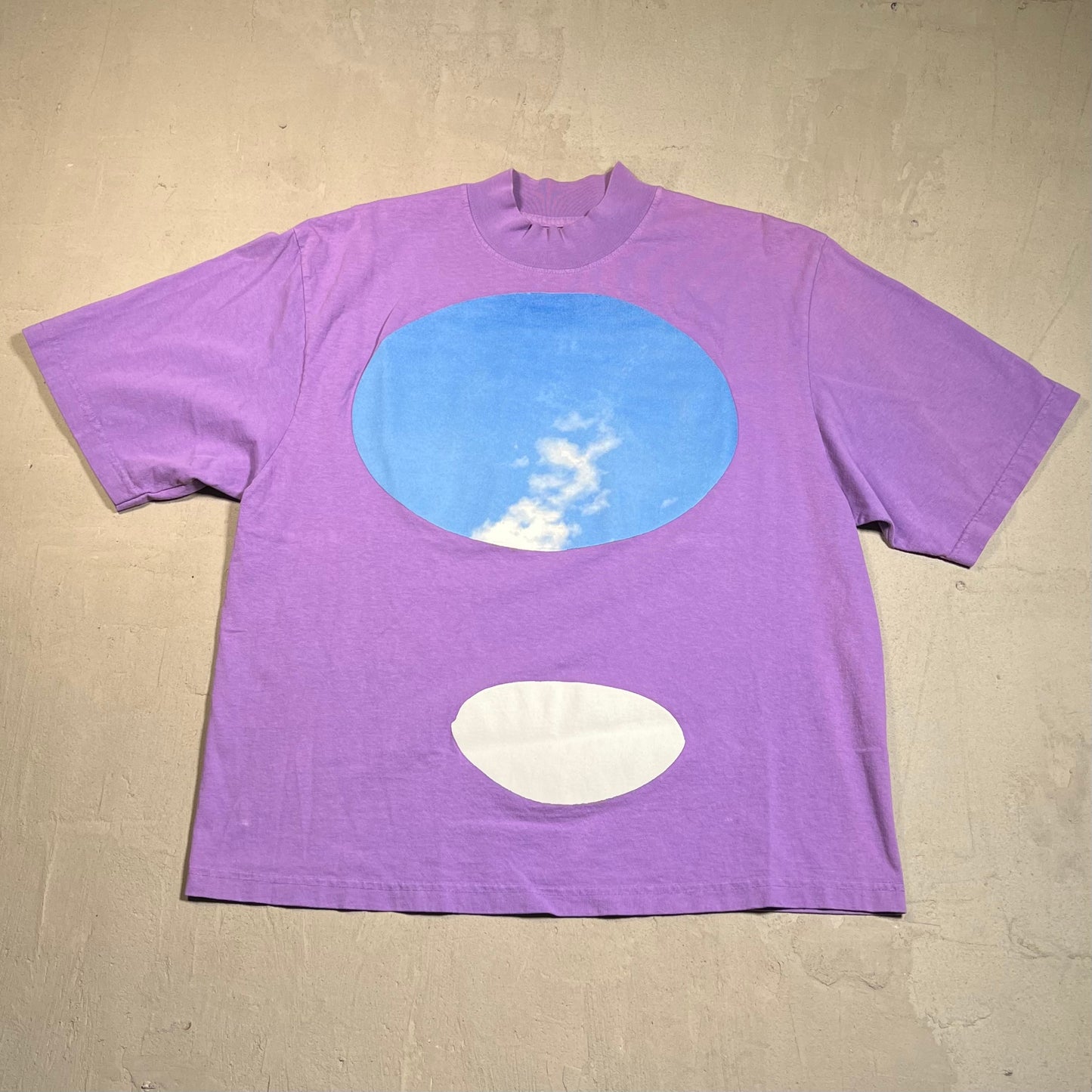 Kanye West CPFM Jesus is King Purple Tee Size Small USED x17640