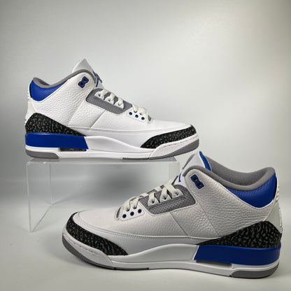 Jordan 3 Racer Blue (2021) Size 11.5 USED s18862