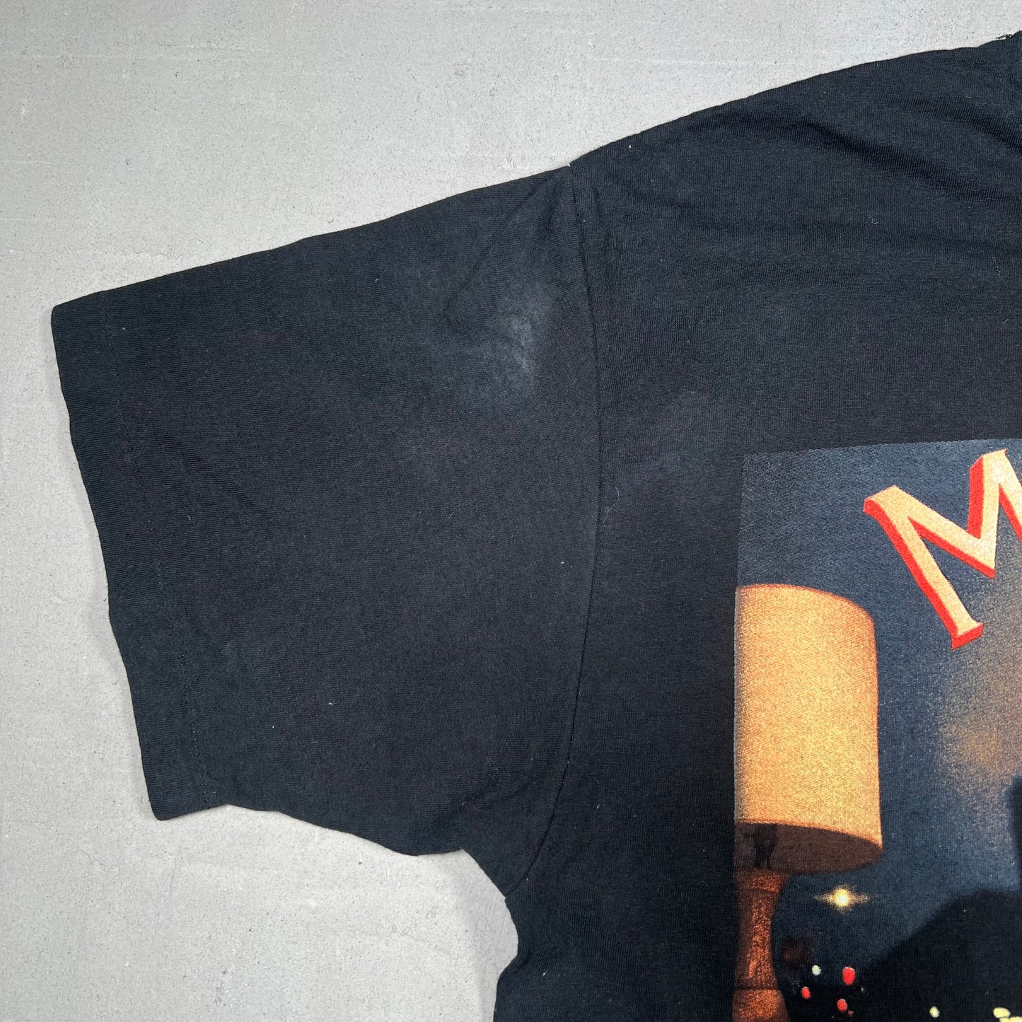 1990s The Doors "Morrison Hotel" Black Tee Size XL USED v19285