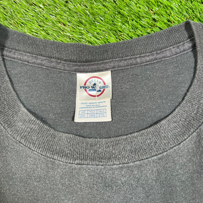 Y2K Harley Davidson Black Tee Size XXL USED v16642