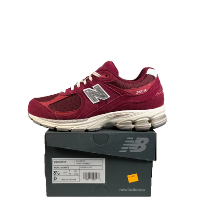 New Balance 2002R Bordeaux (2022) Size 8.5 USED s23433