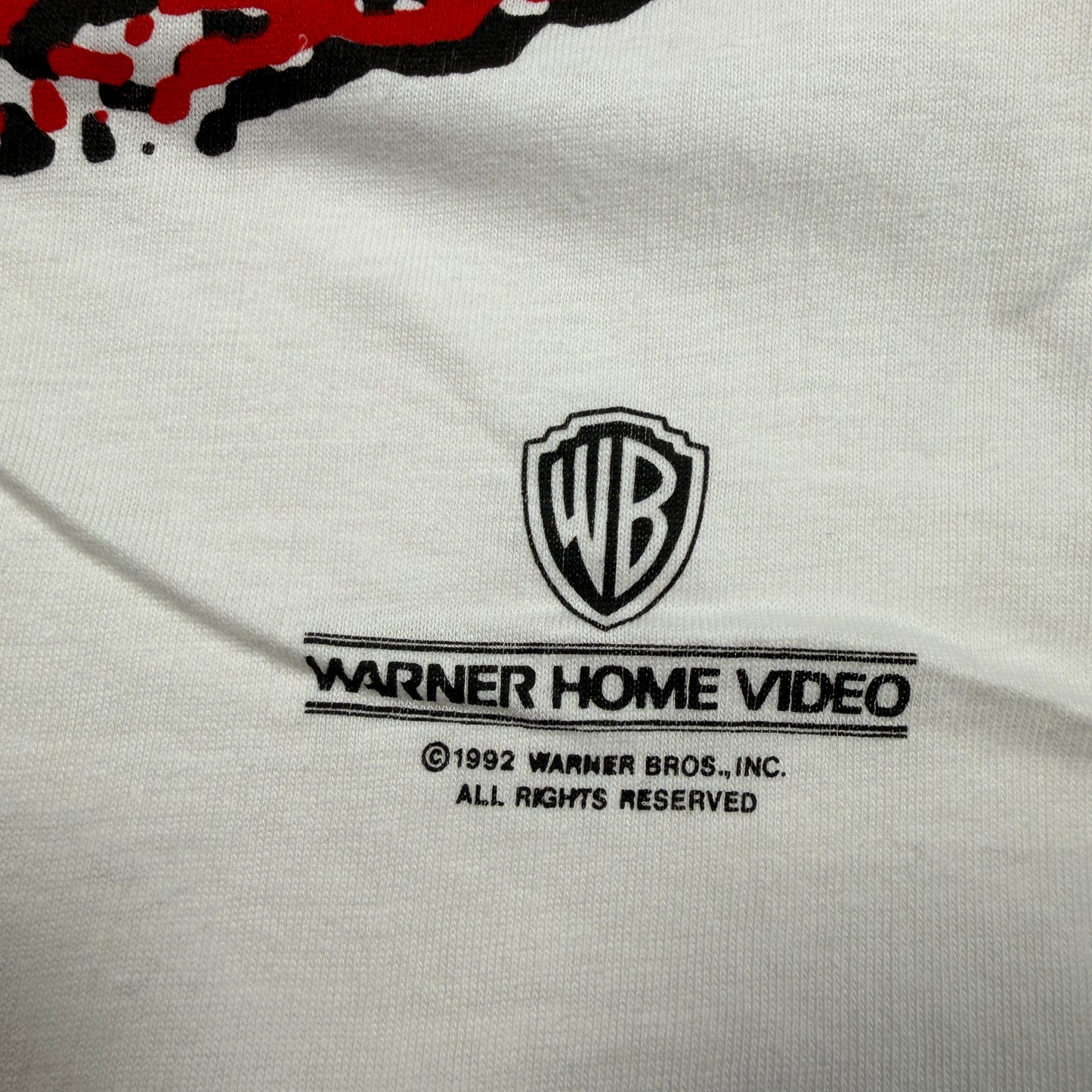 1992 Lethal Weapon 3 Promo White Tee Size XL USED v18050