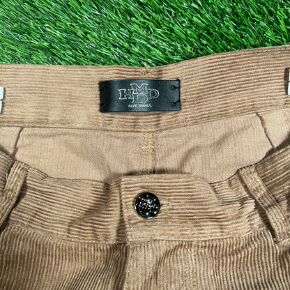 HMDD Patch Cord Double Knee Brown Patch Pants Size Small NEW x15877