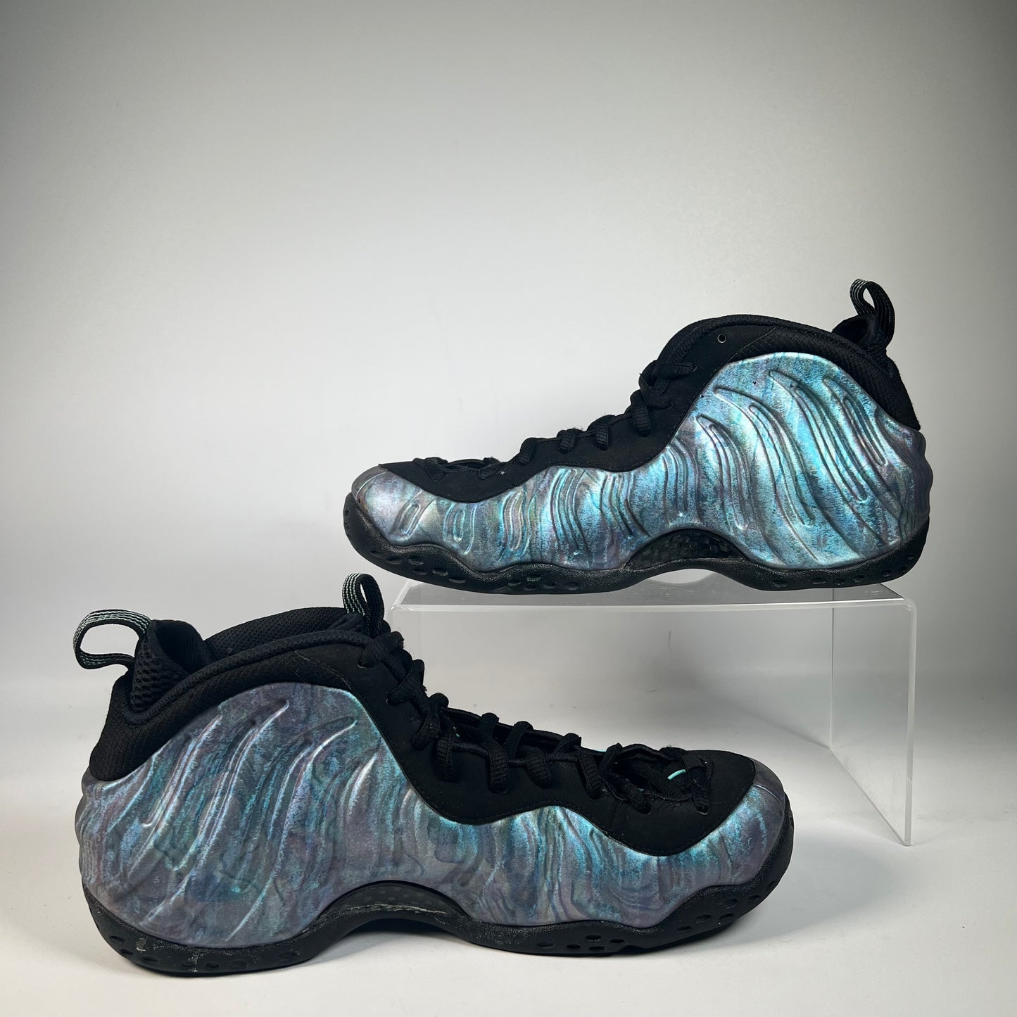 Nike Air Foamposite One Abalone (2018) Size 10.5 USED s22359