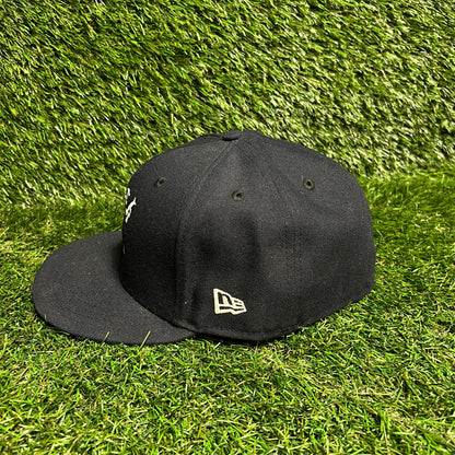 New Era Custom "F*ck Ur Feelings" Black Hat Size 7 1/2 USED v16018