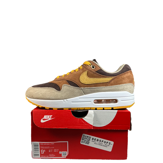 Nike Air Max 1 Duck Peacan Yellow Ochre (2022) Size 9.5 NEW s21267