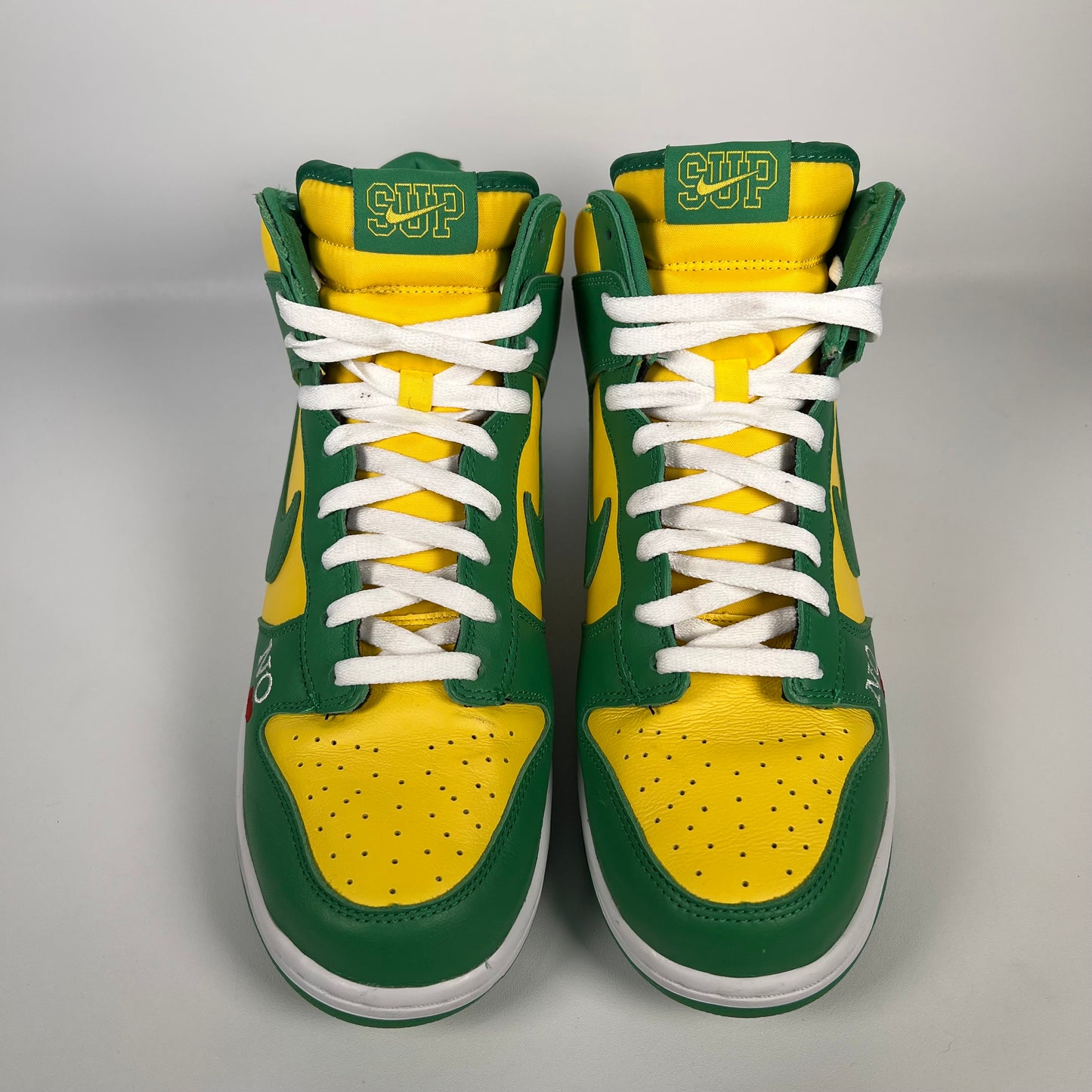 Nike SB Dunk High Supreme By Any Means Brazil (2022) Size 10 USED s17897
