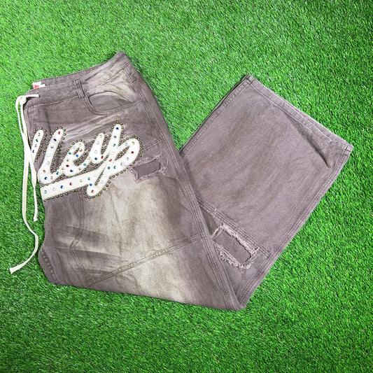 Vale Valley Dreams M&M Double Knee Workwear Brown Pants Size 38 NEW x15524