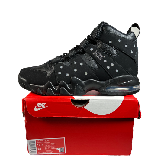 Nike Air Max 2 CB '94 Triple Black (2020) Size 10.5 NEW s21973