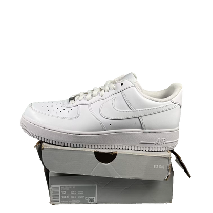 Nike Air Force 1 Low White (2021) Size 11 USED s23673