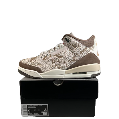 Jordan 3 Laser Palomono (2026) Size 9 NEW s23728
