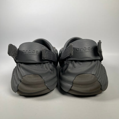 Crocs X Salehe Bembury Pollex Clog Grey (2021) Size 9 USED s17934