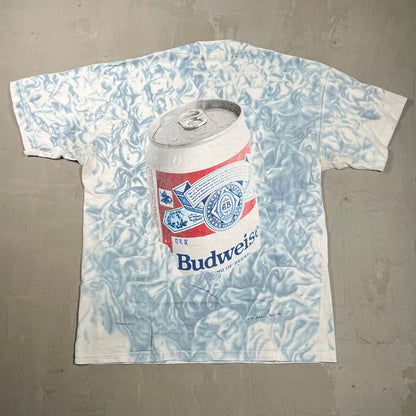 1992 Budweiser Can AOP Tee Size Large USED v19916